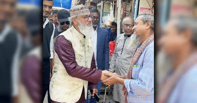 পিরোজপুর-১ আসনে নির্বাচিত সংসদ সদস্য মাসুদ সাঈদী